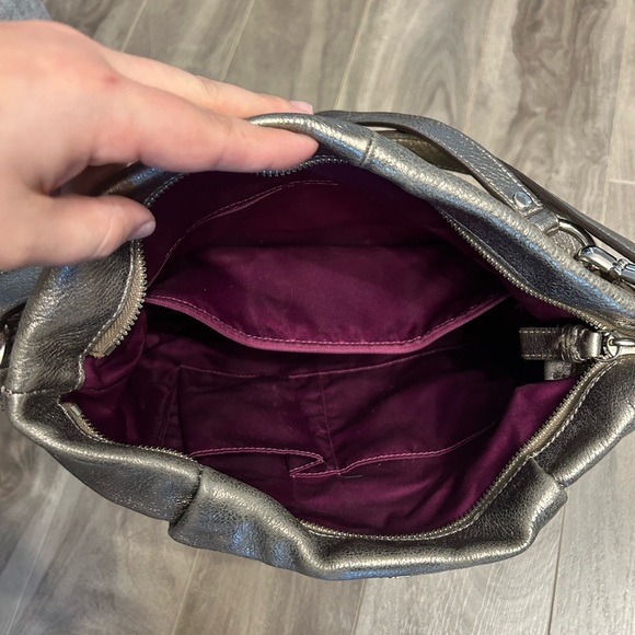 Metallic Coach Purse - Picture 4 of 5